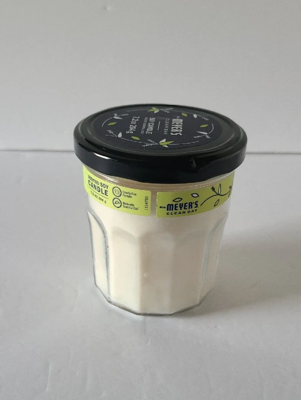Mrs.Meyer's Clean Day Soy Candle-essential Oils-cruelty Free-Lemon Verbena Scent
